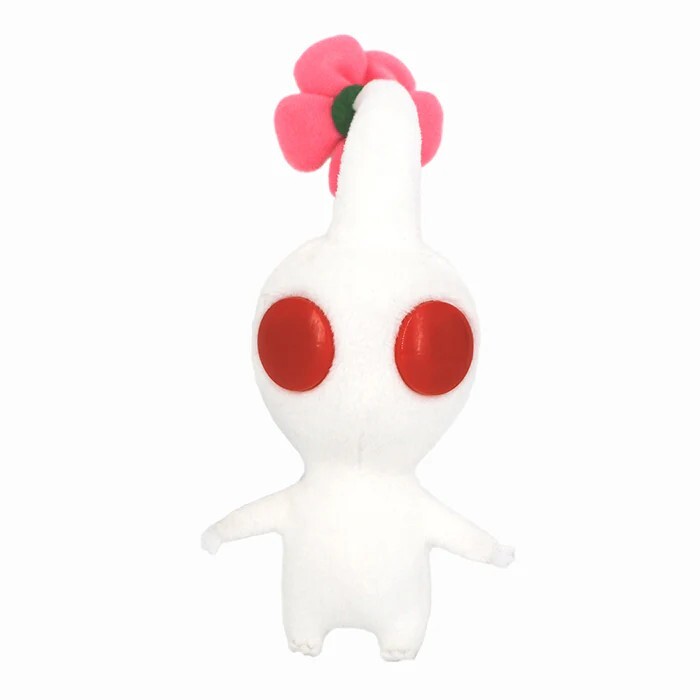 Nintendo San Ei Pikmin Plush PK09 White Pikmin 193599