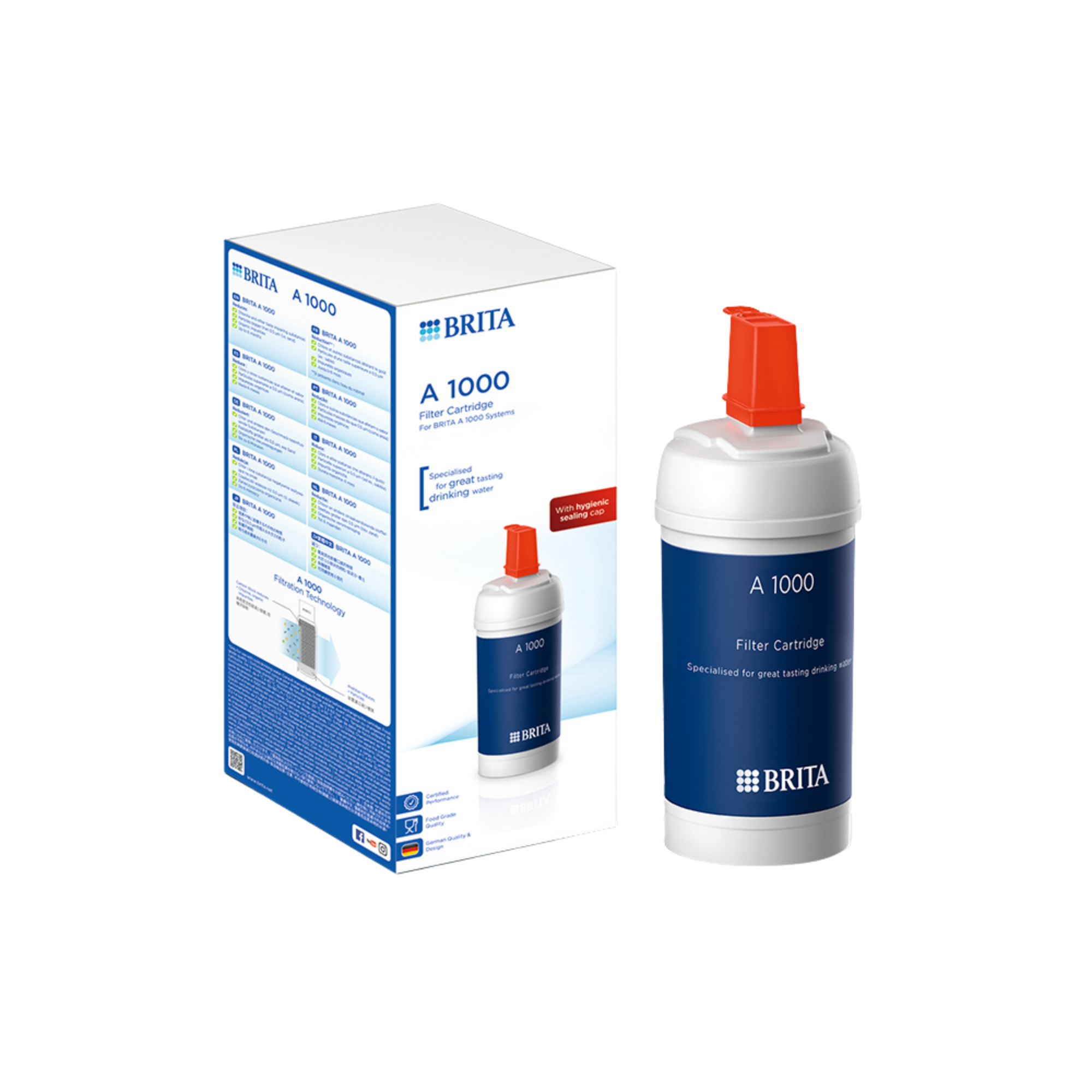 【BRITA】mypure A1 長效型濾芯 A1000