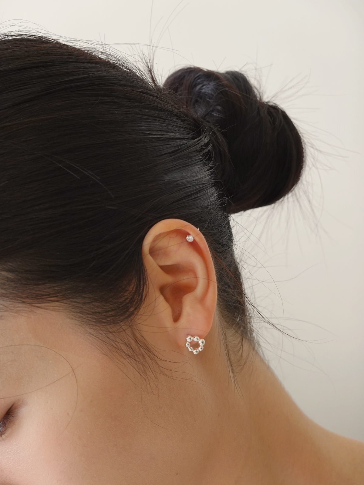 素銀mini (3mm) 養耳洞必備