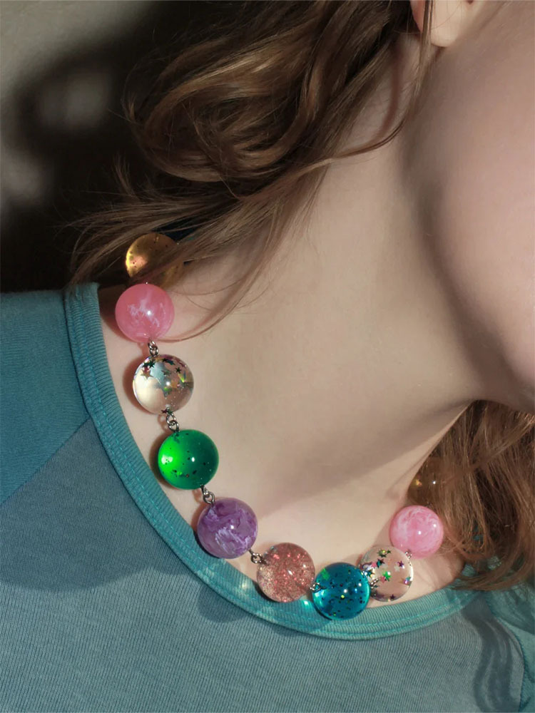 Bouncy Ball Necklace