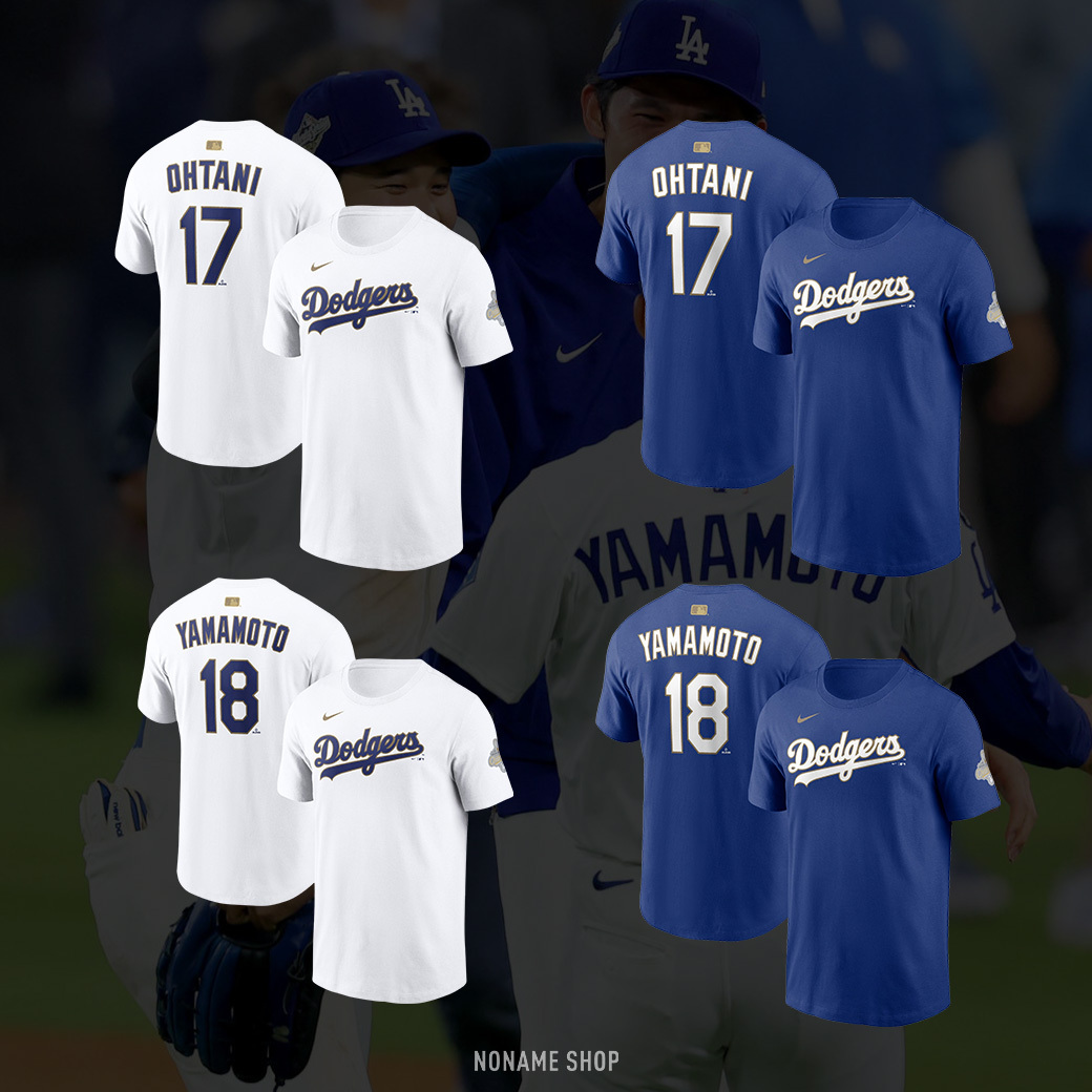 MLB 大聯盟 NIKE LA洛杉磯道奇隊 官方授權 限量 短袖 大谷翔平/山本由伸 兩色 (男款)