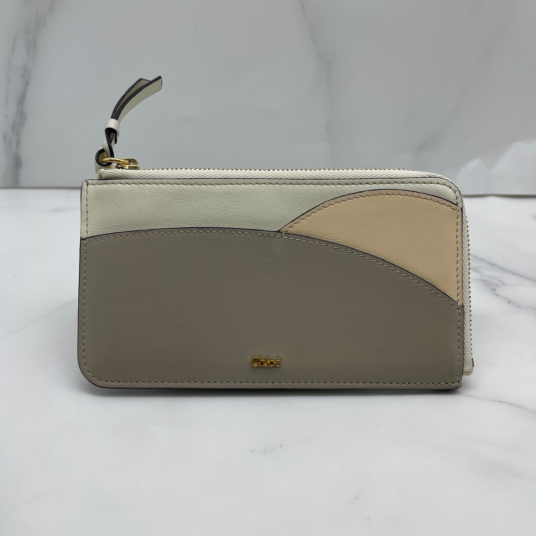 Chloe Walden Leather Zippered Card Holder