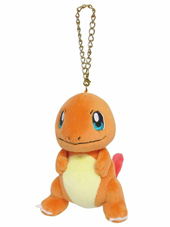 San Ei Pokemon Plush Keychain PM02 Charmander Mascot 037114