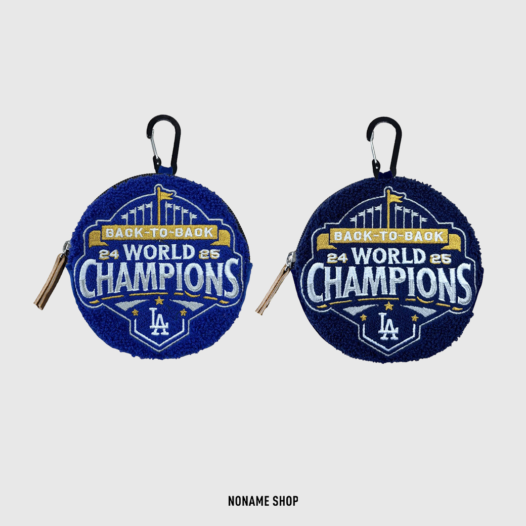 MLB 大聯盟 2025 LA洛杉磯道奇隊 世界大賽 冠軍 限量 紀念款 零錢包 收納包 兩色