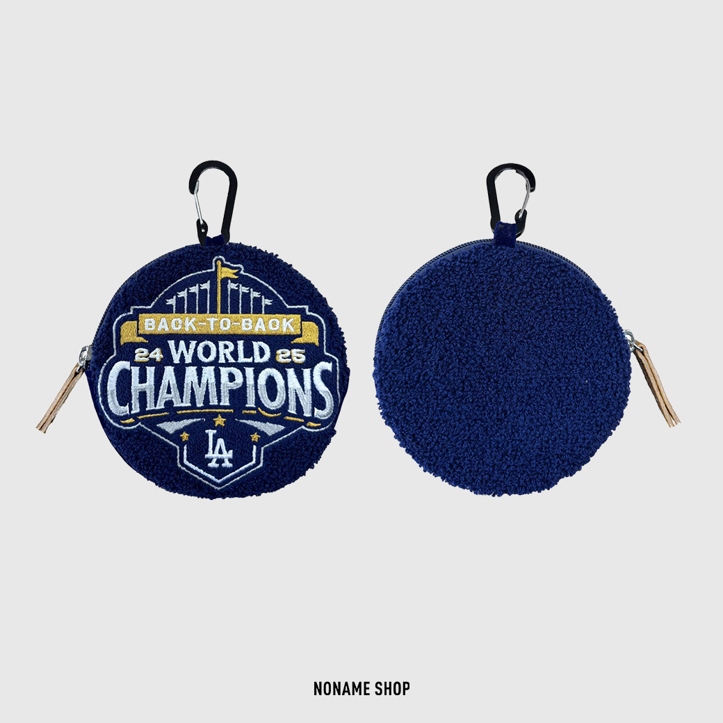 MLB 大聯盟 2025 LA洛杉磯道奇隊 世界大賽 冠軍 限量 紀念款 零錢包 收納包 兩色