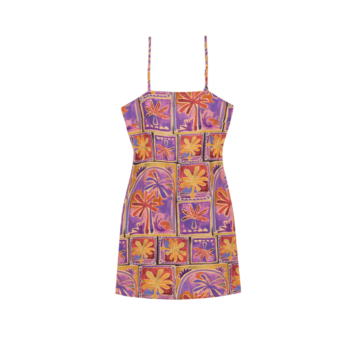 1LP0327-199 [LA PETITE ETOILE] Rinel Dress Carre #RINEL-R102613L6B/46-CARRE (EU)