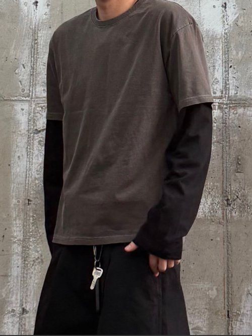 洗水淨色短袖Tee OTHERFIT-012T