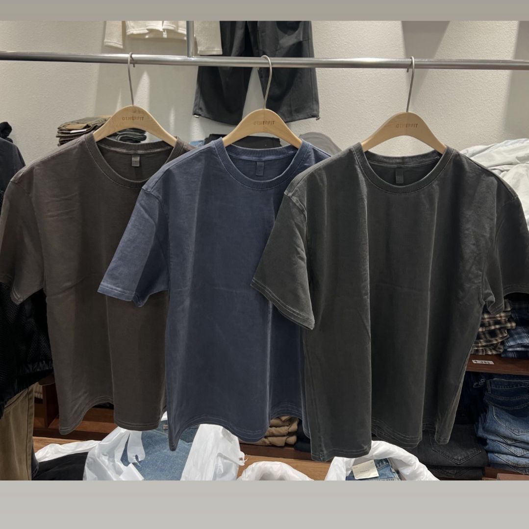 洗水淨色短袖Tee OTHERFIT-012T