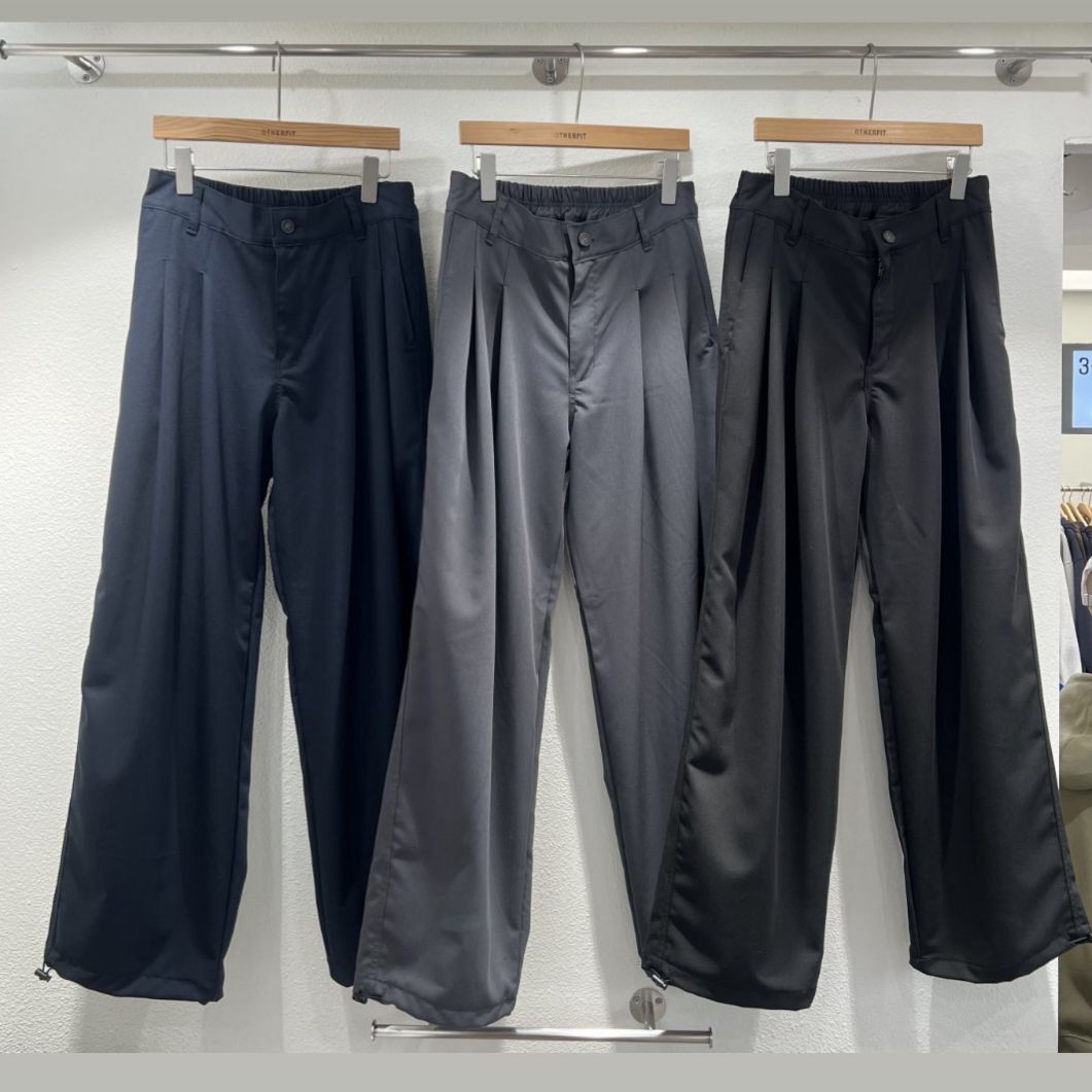 淨色可束腳鬆身褲 OTHERFIT-014P