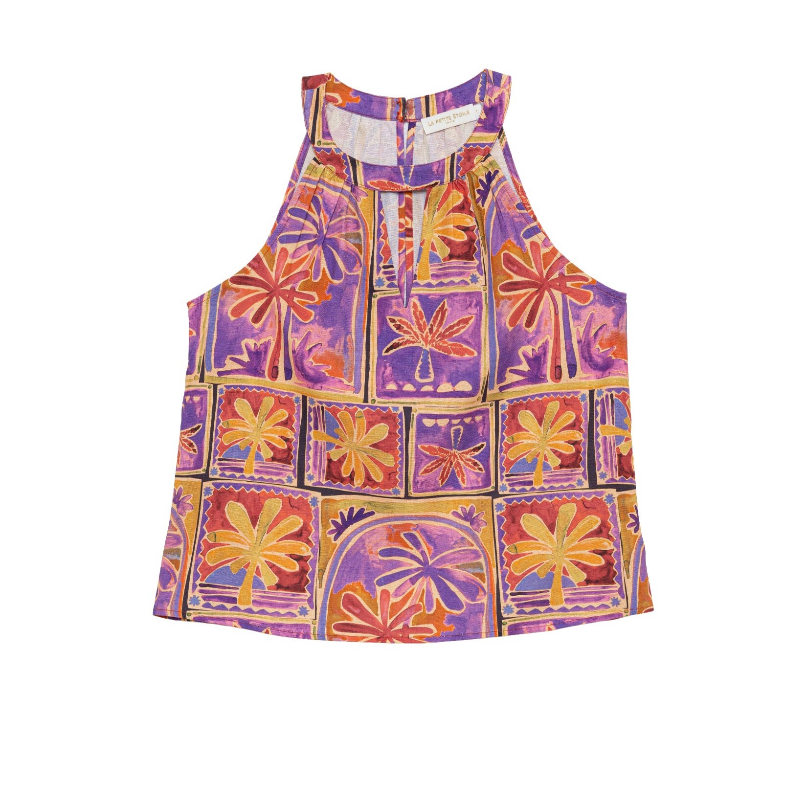 1LP0327-207 [LA PETITE ETOILE] Tawa Vest Red #TAWA-B302613L6A/46-CARRE (EU)