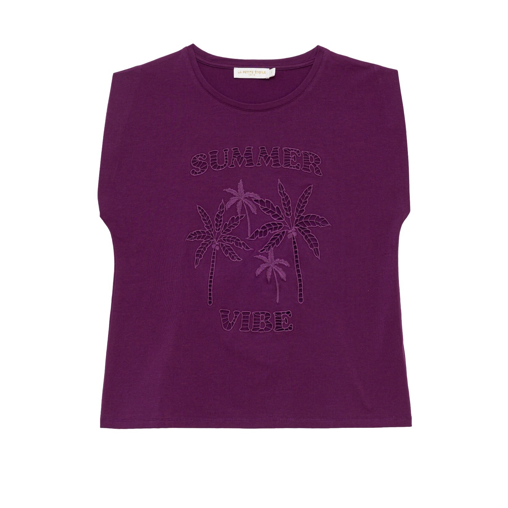 1LP0327-209 [LA PETITE ETOILE] Tim T-shirt Violet #TIM-T122613E8A/46-VIOLET (EU)