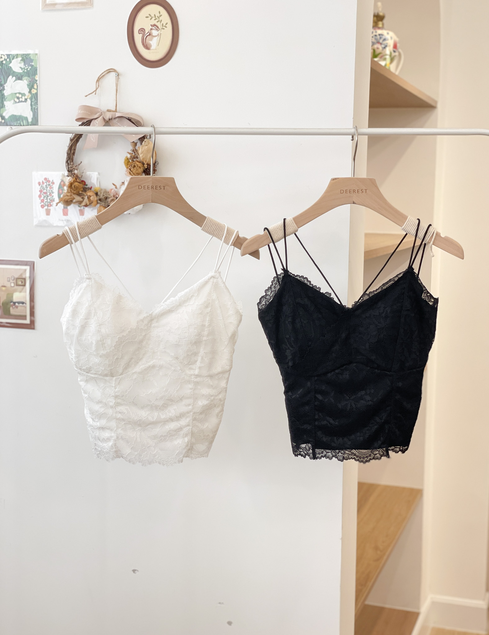 T1500 Corsetta Lace Padded Camisole