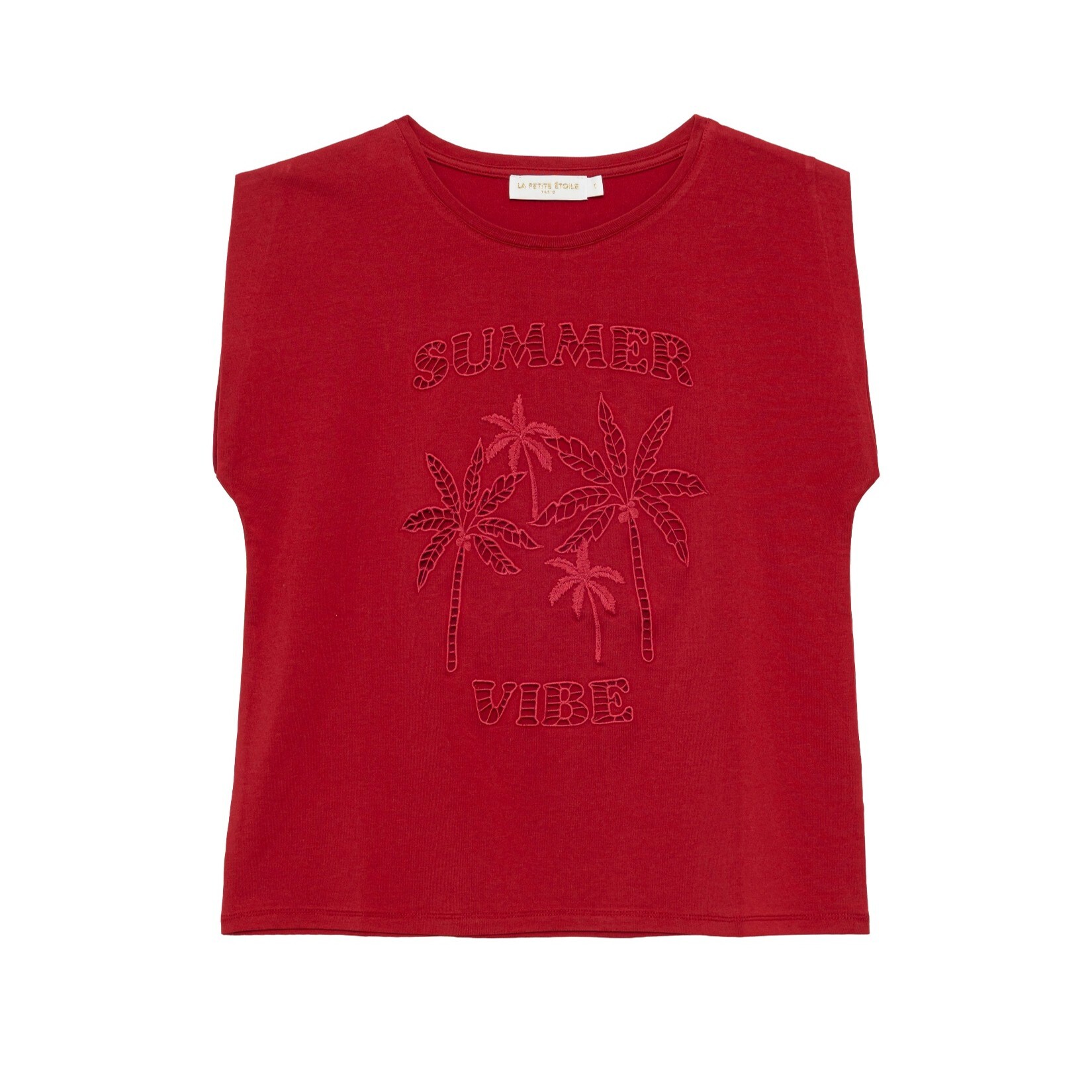 1LP0327-210 [LA PETITE ETOILE] Tim T-shirt Red #TIM-T122613E8A/53-TOMETTE (EU)