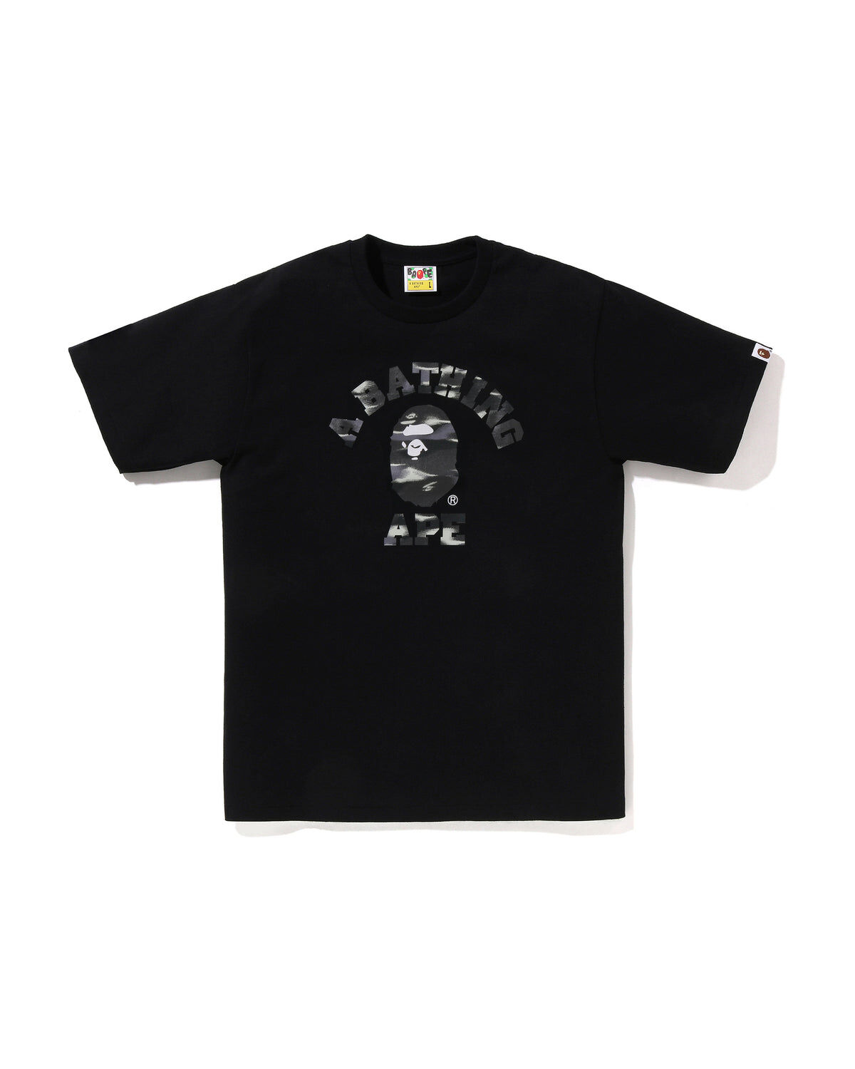 『代購+現貨商品』2026SS A BATHING APE BAPE SCREEN CAMO COLLEGE TEE 投影 迷彩 短T 現貨 1M30110038