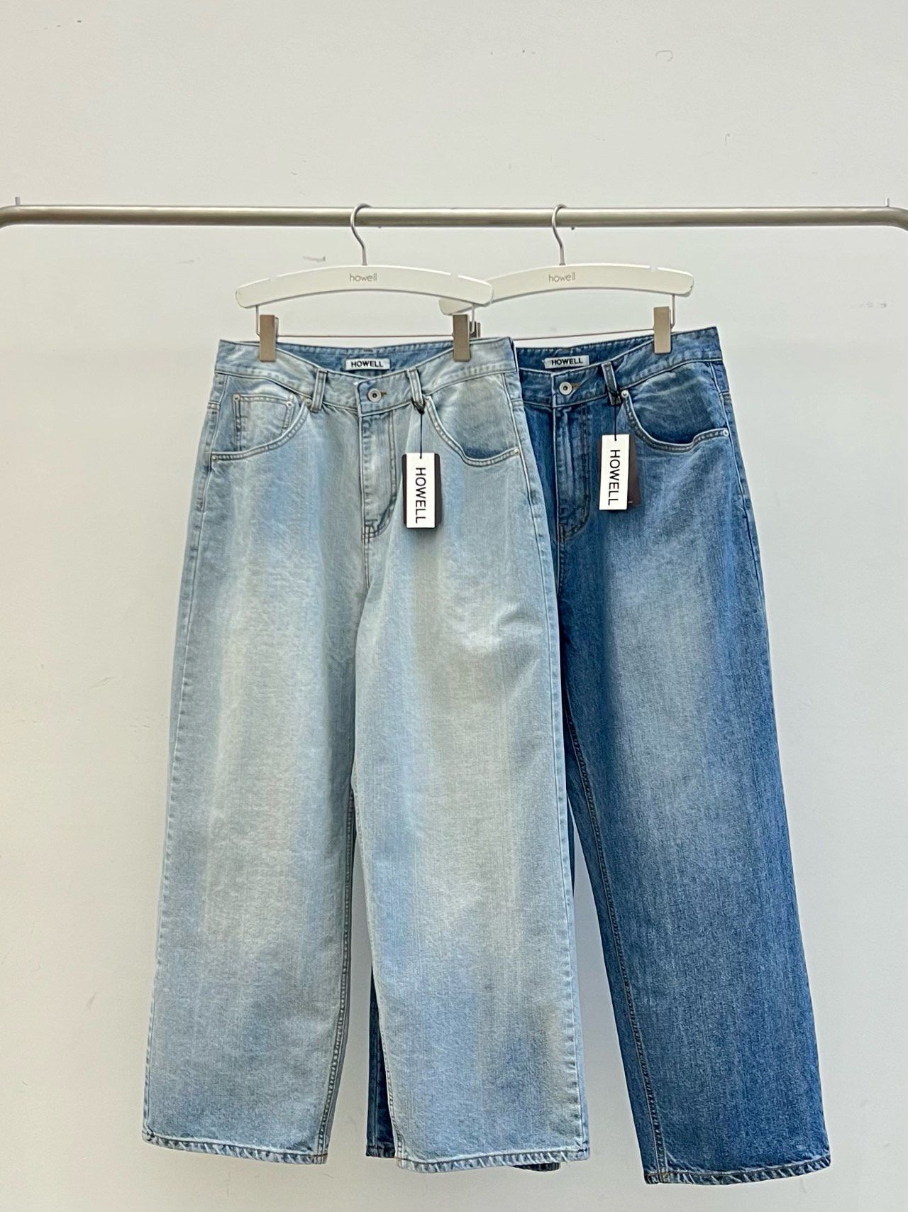 洗水鬆身牛仔褲 HOWELL-091P