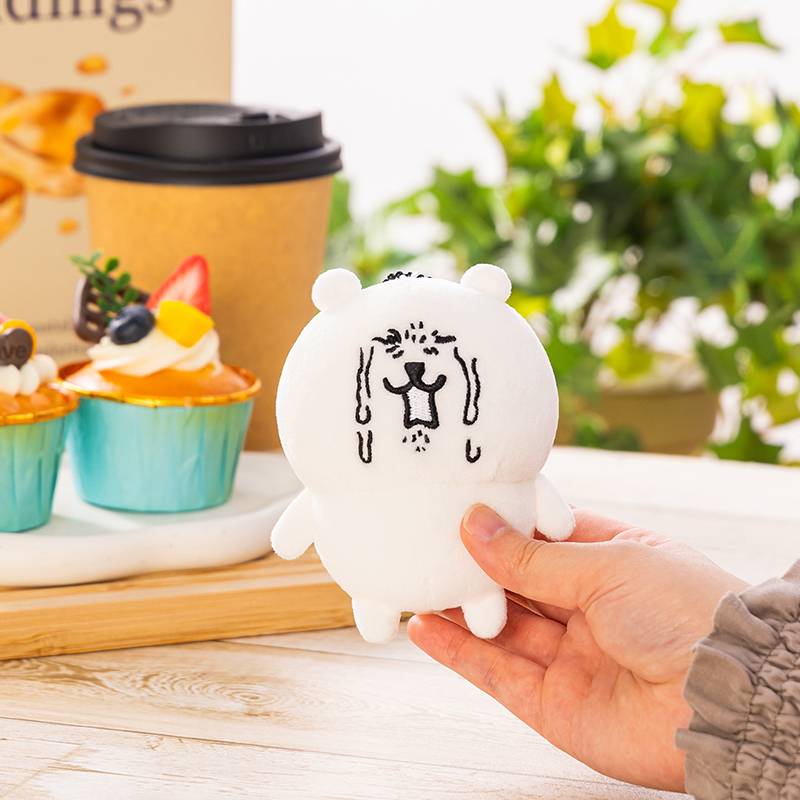 預訂｜白熊 淚流滿面公仔吊飾