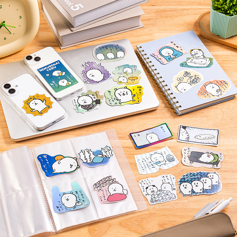 預訂｜Nagano Market 可貼在電話上的鐳射貼紙（全21種）