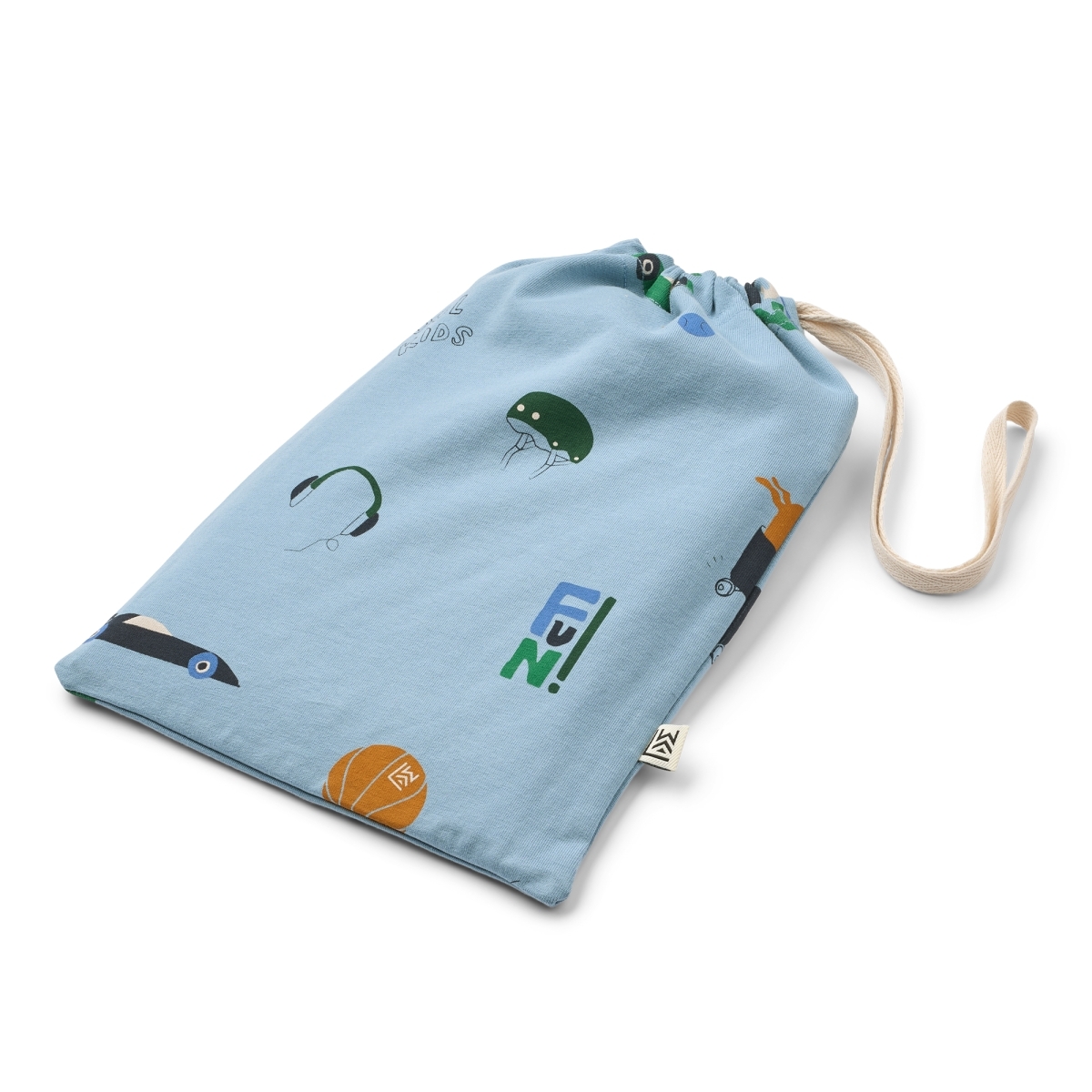 〖 Liewood 〗藍色滑板狗家居服