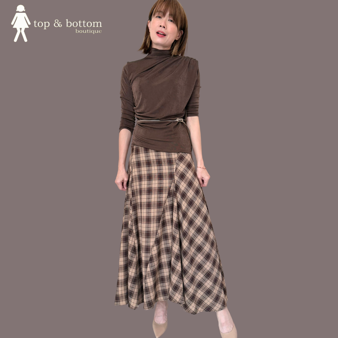 LONG SLEEVE ELASTIC BLOUSE