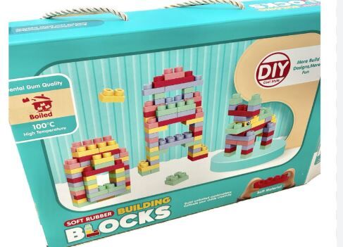 soft rubber 软积木 62 pcs