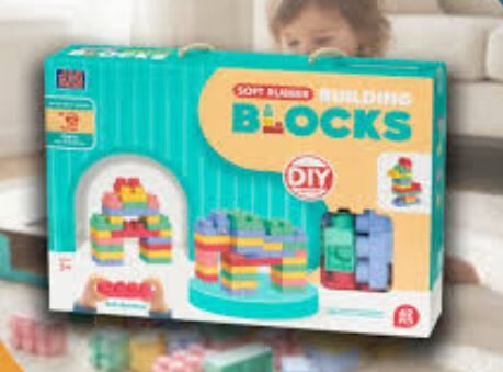 soft rubber 软积木 62 pcs