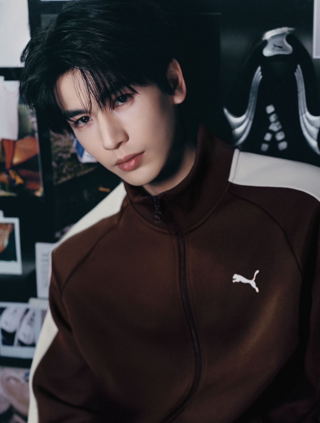 PUMA 經典的 T7 系列運動外套 摩卡棕 張凌赫同款631858-31