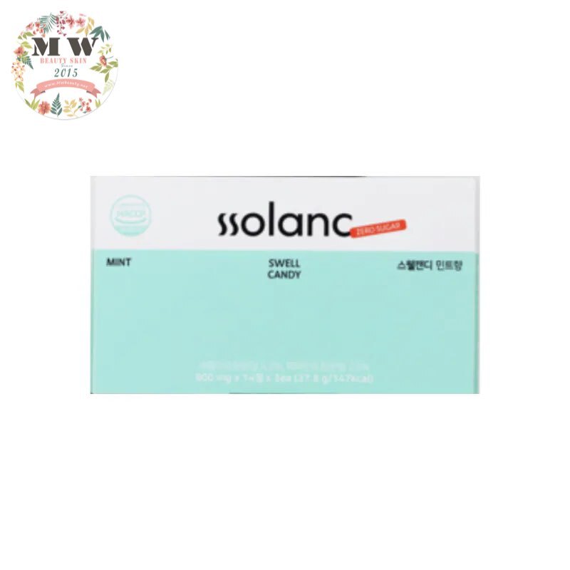 韓國 Ssolanc swell Candy全天然去水腫糖 (14粒 X 3樽)｜全天然成份| 30分鐘變V面