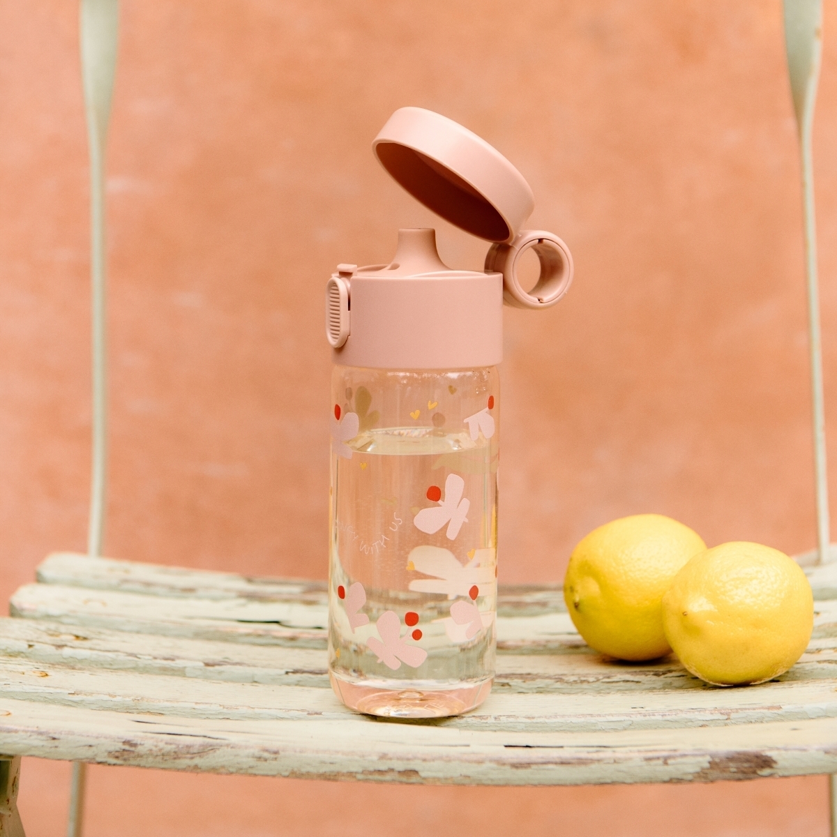 〖 Liewood 〗玫粉蝴蝶飛飛冷水壺