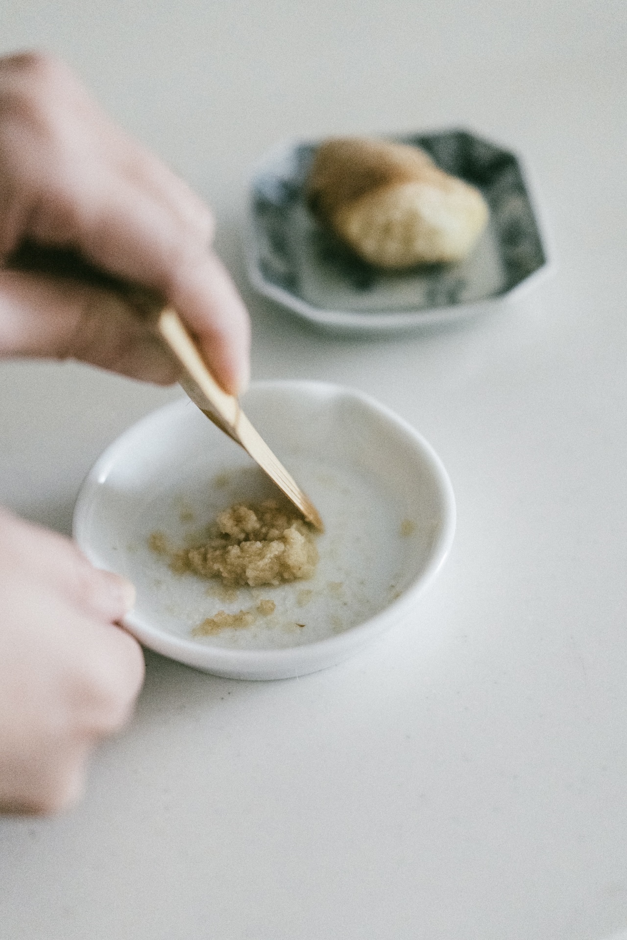 日本橋日本製竹製藥味刮刀／刮掃