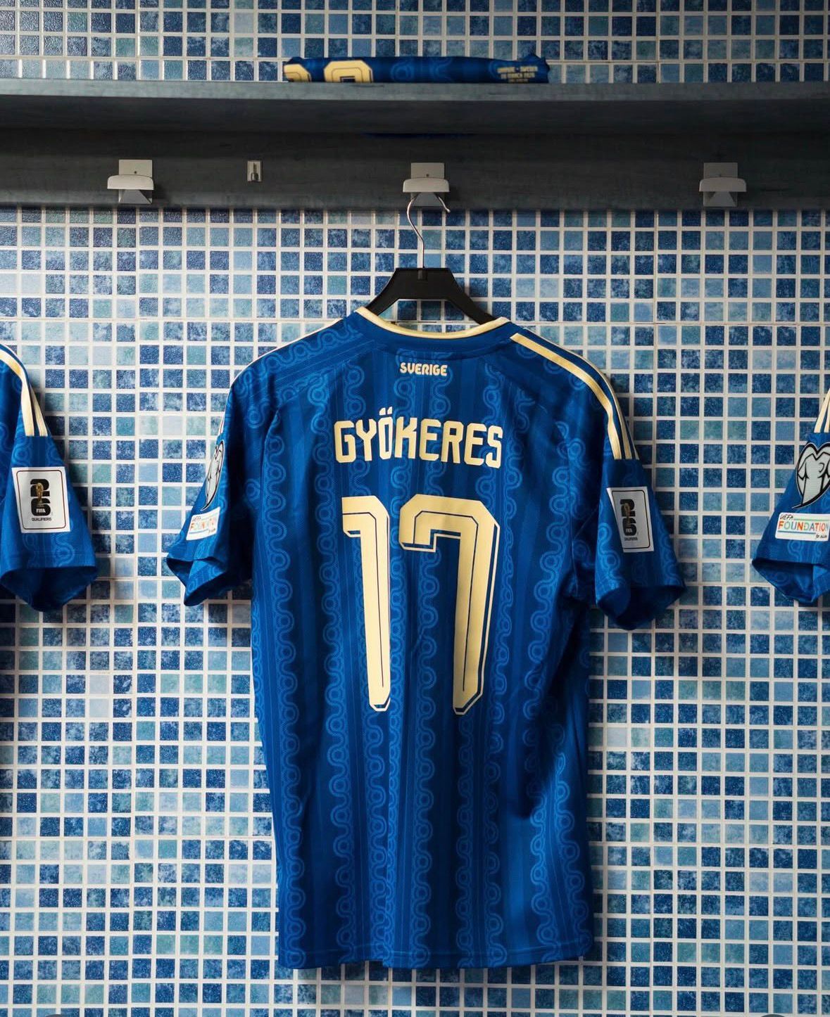 [球衣連印字] 2026 瑞典 作客球迷版