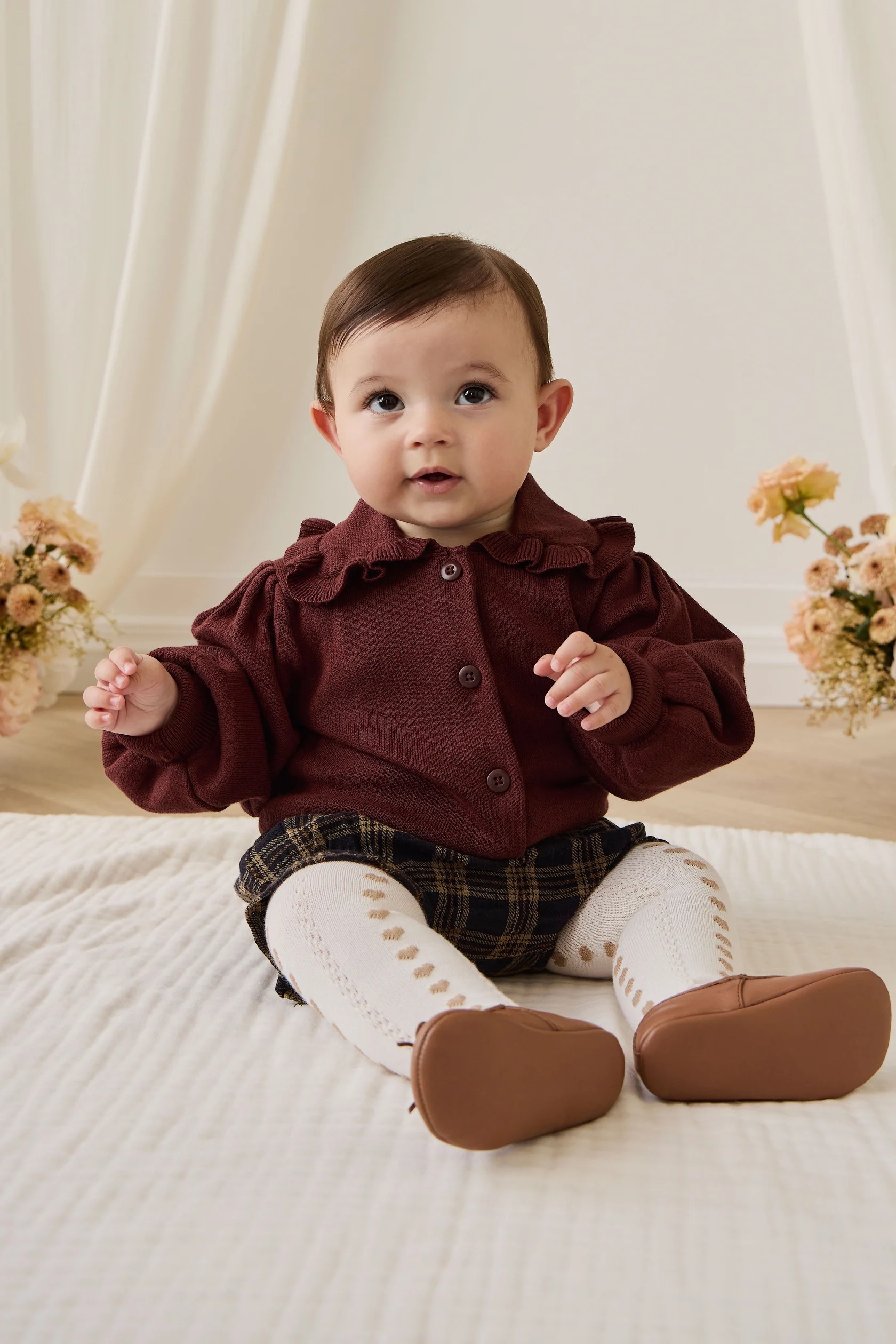 【預購】JAMIE KAY -Organic Cotton Frill Bloomer（Woodland Check）