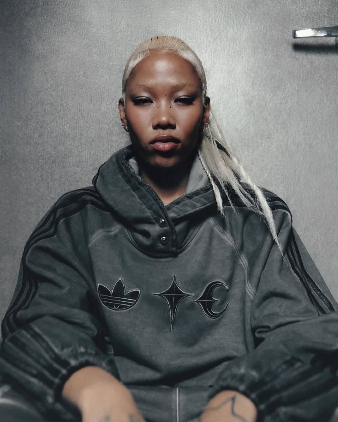 Adidas x Thug Club 聯名 長袖 帽T 兩色