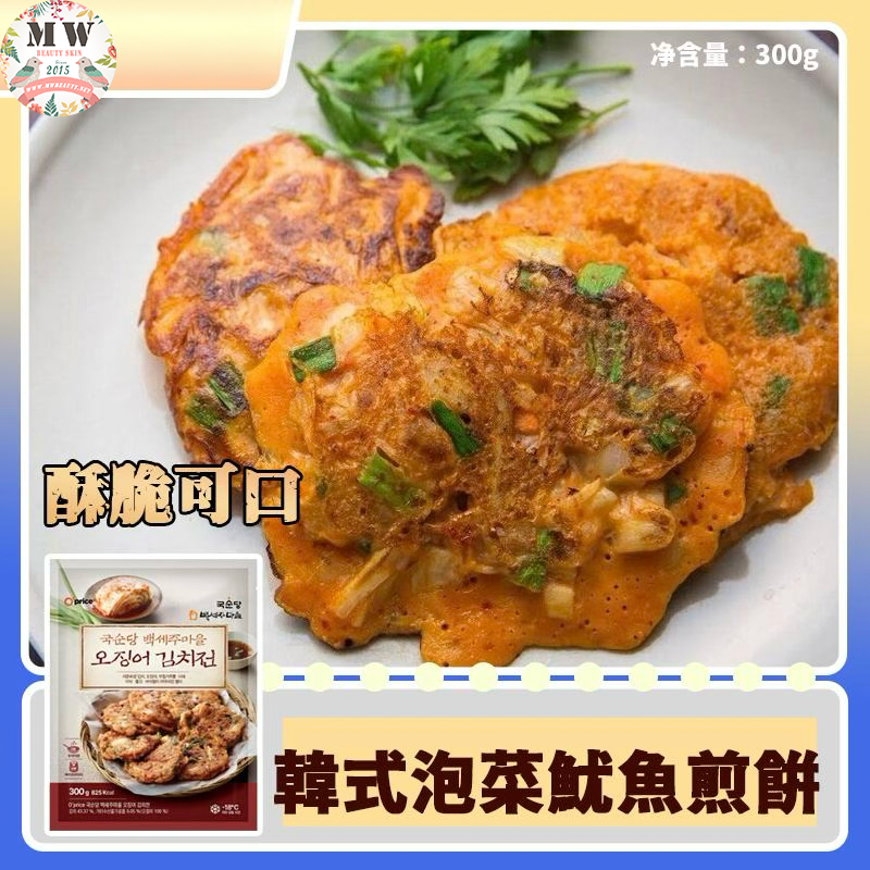 韓國O'Price Bekseju Village 魷魚泡菜煎餅 300g