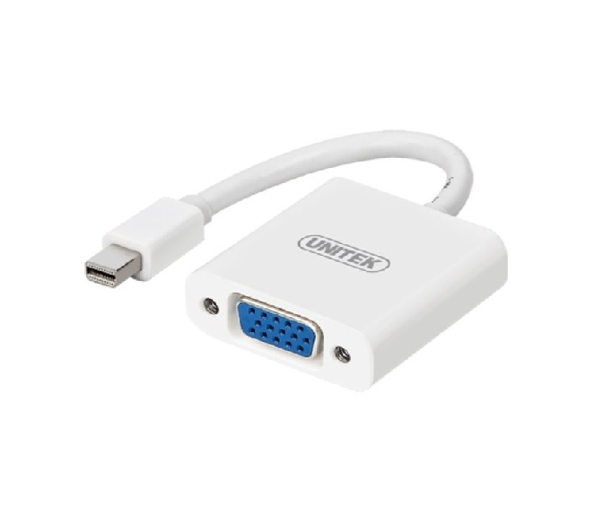 785-1678 UNITEK Y-6327WH Mini DisplayPort to VGA Converter