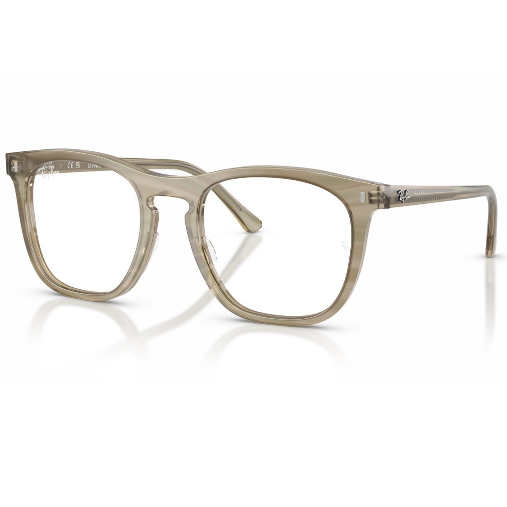 【RayBan】RB2210VF 8381-53mm 變色灰色條紋光學眼鏡