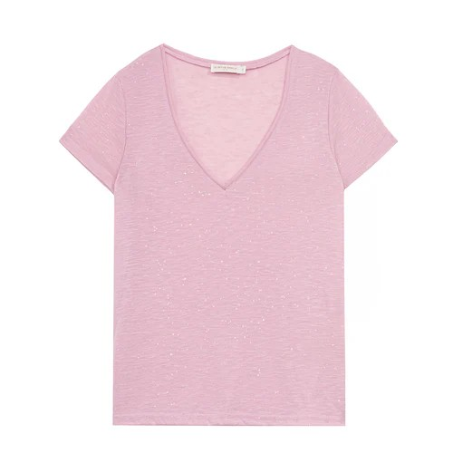 1LP0327-330 [LA PETITE ETOILE] Elvie T-Shirt Pink #ELVA-T102411Z0A/40-ROSE (EU)