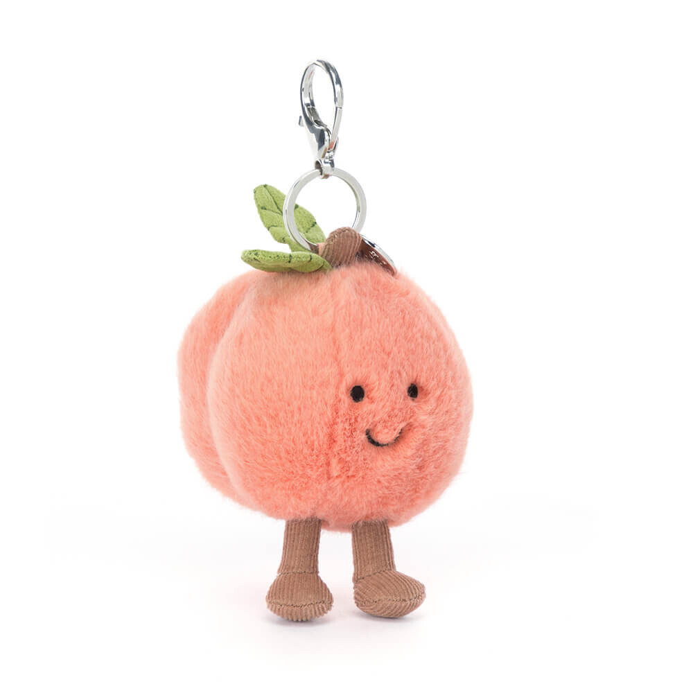 JELLYCAT Amuseables Peach Bag Charm 桃子匙扣