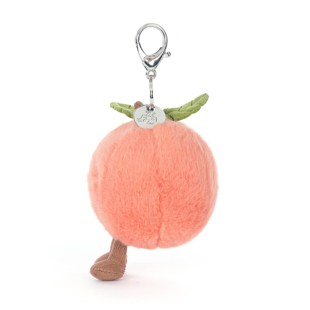 JELLYCAT Amuseables Peach Bag Charm 桃子匙扣