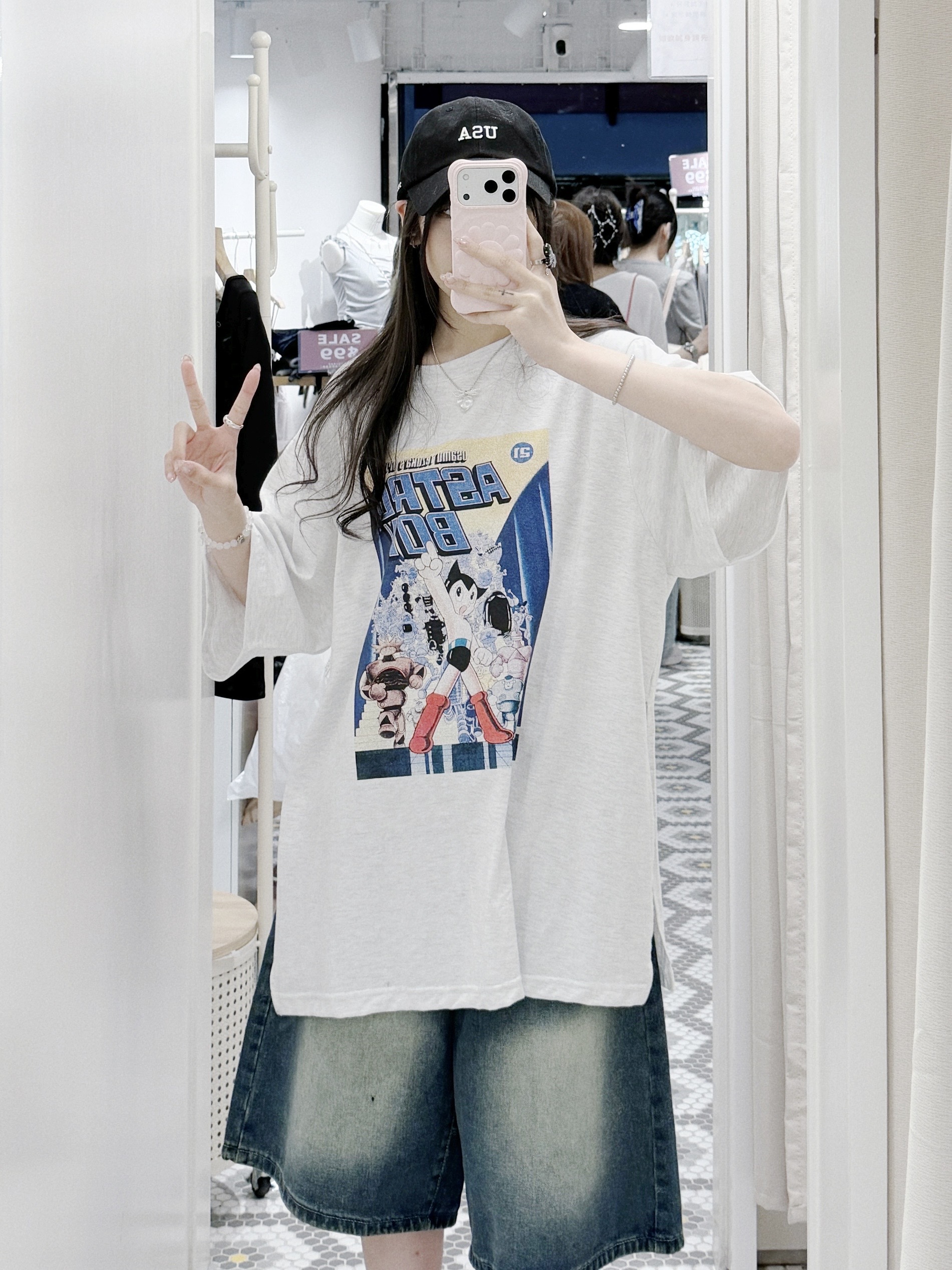 T1309｜男友必入୭˚。 ᵎᵎ 復古感小飛俠阿童木ASTRO BOY TEE