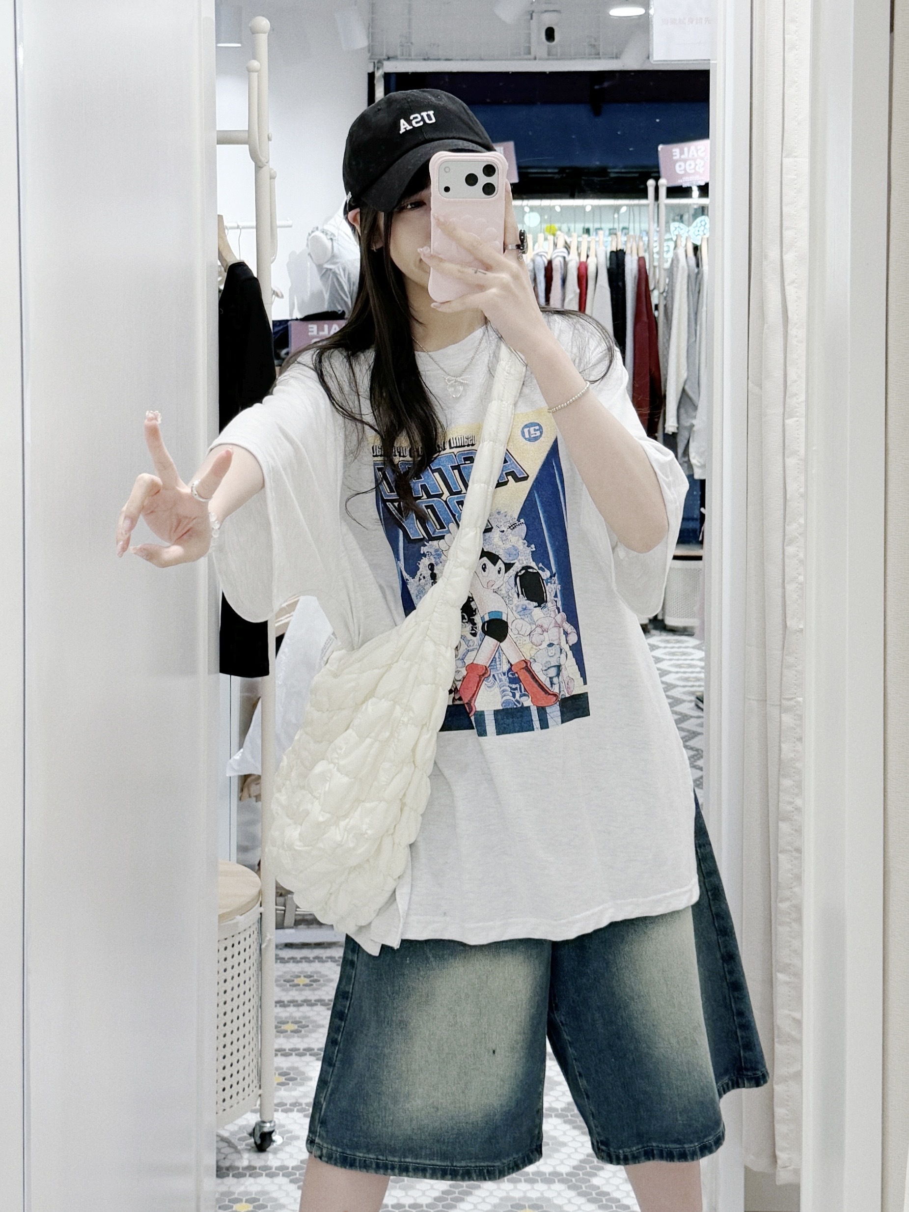 T1309｜男友必入୭˚。 ᵎᵎ 復古感小飛俠阿童木ASTRO BOY TEE