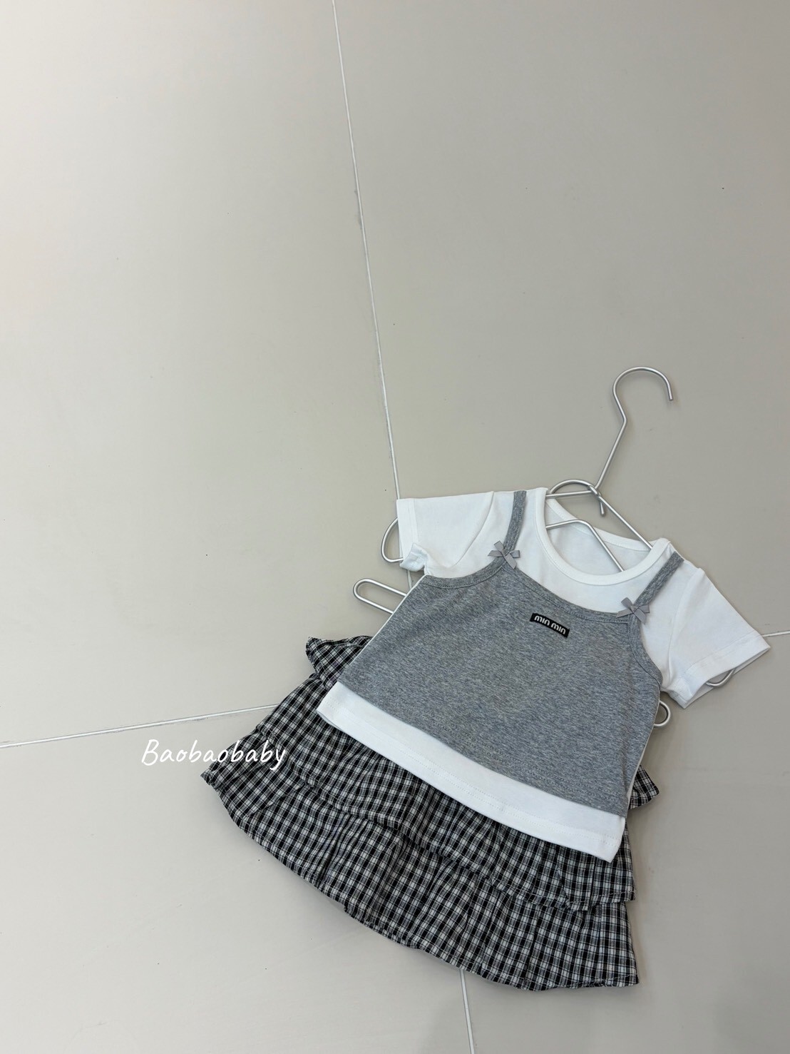 簡約小千金日常套裝