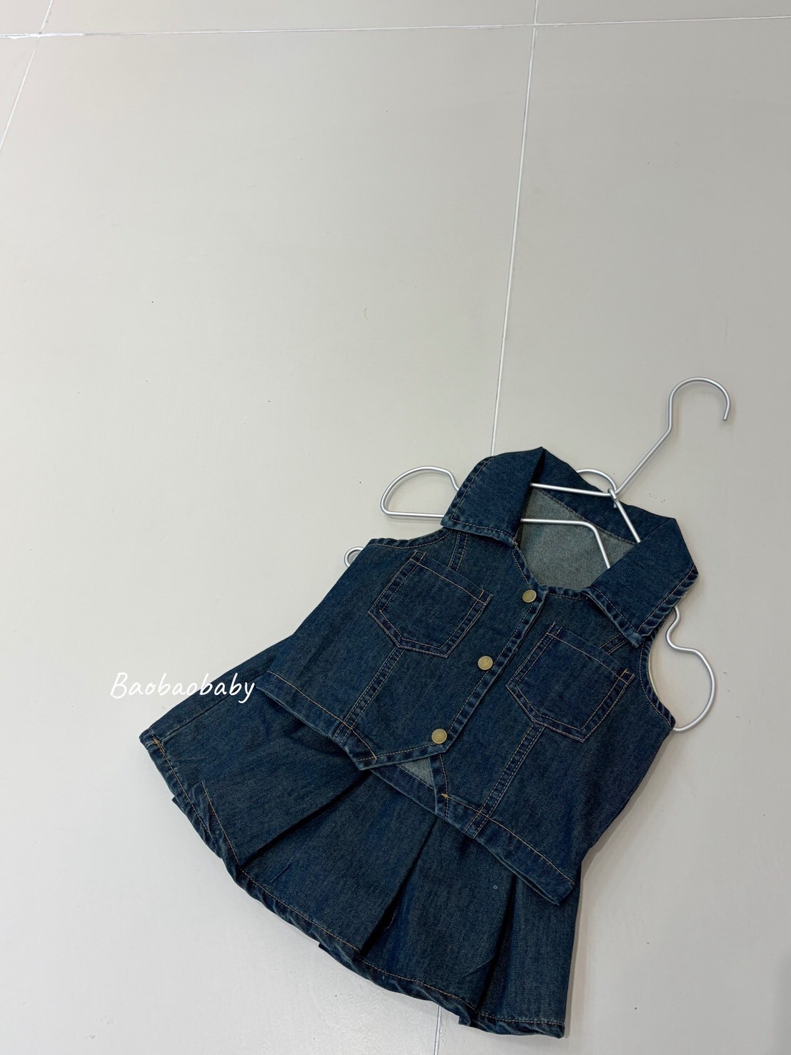 小帥妹牛仔套裝