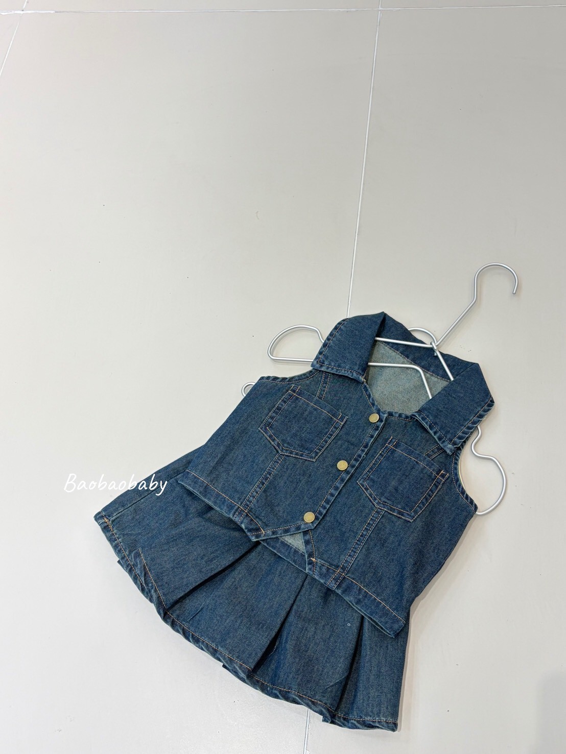 小帥妹牛仔套裝