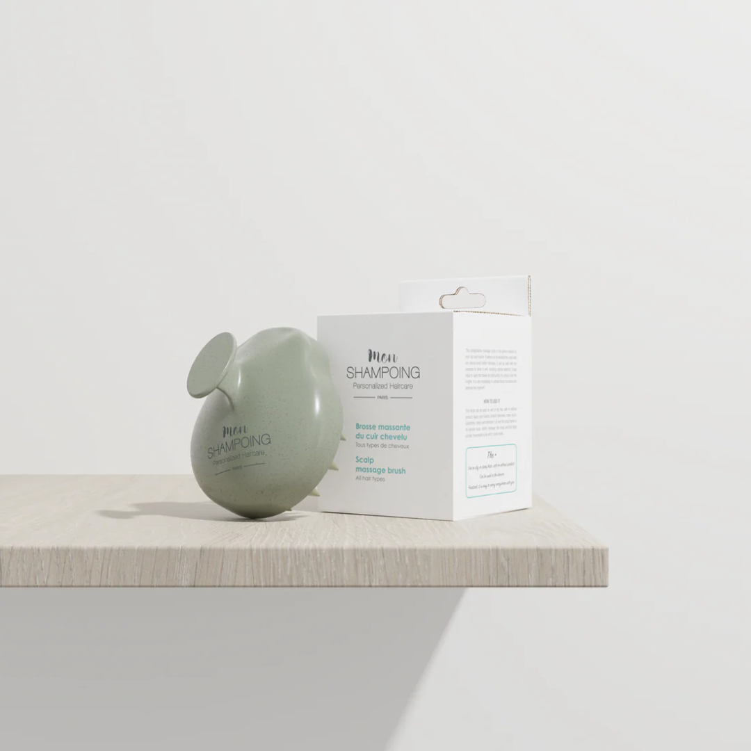 1MS0329-036 [MON SHAMPOING] Biodegradable Massaging Brush (EU)