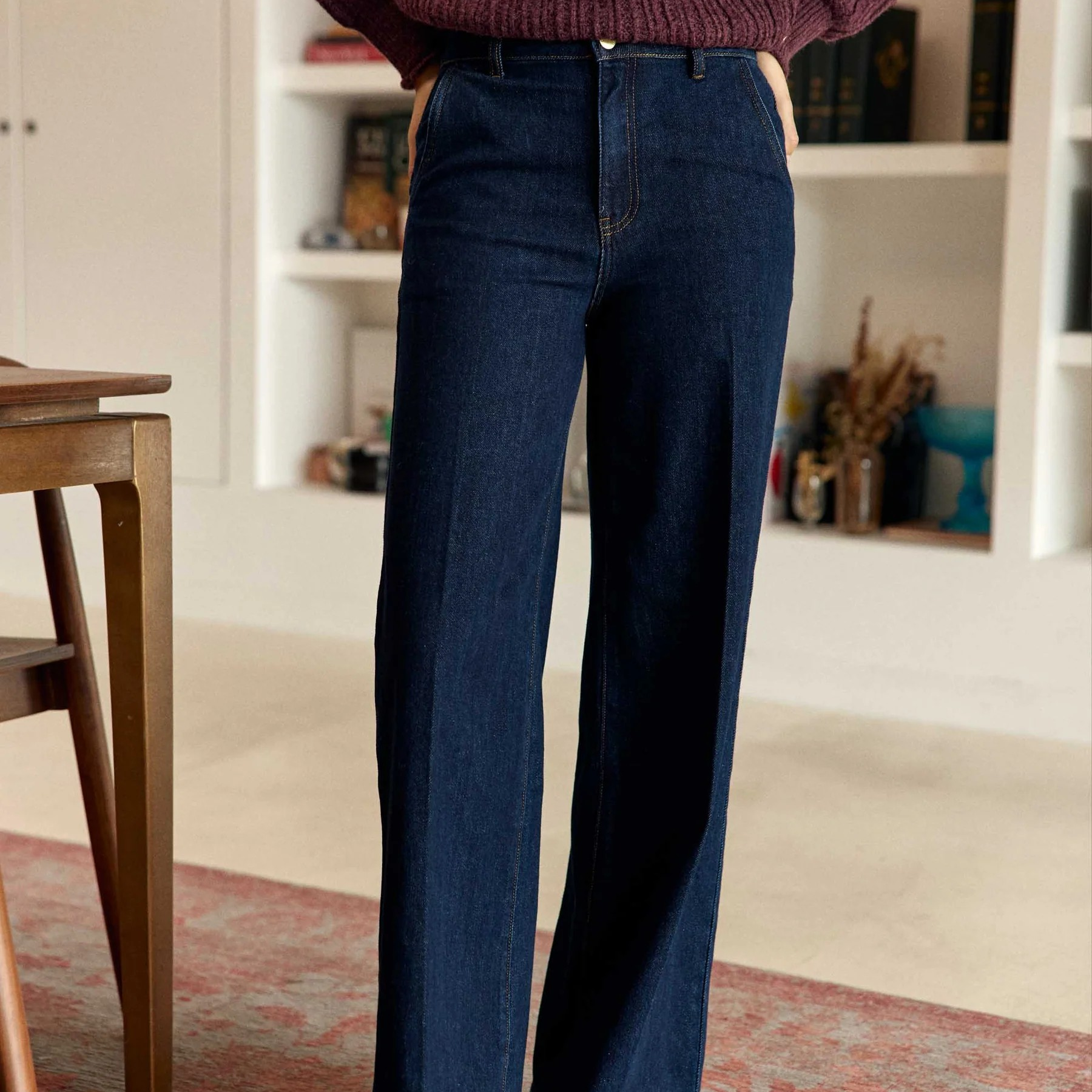 1LP0327-337 [LA PETITE ETOILE] Petrona - Wide Leg Jeans Blue #PETRONA-P202522D3H/98-BRUT (EU)