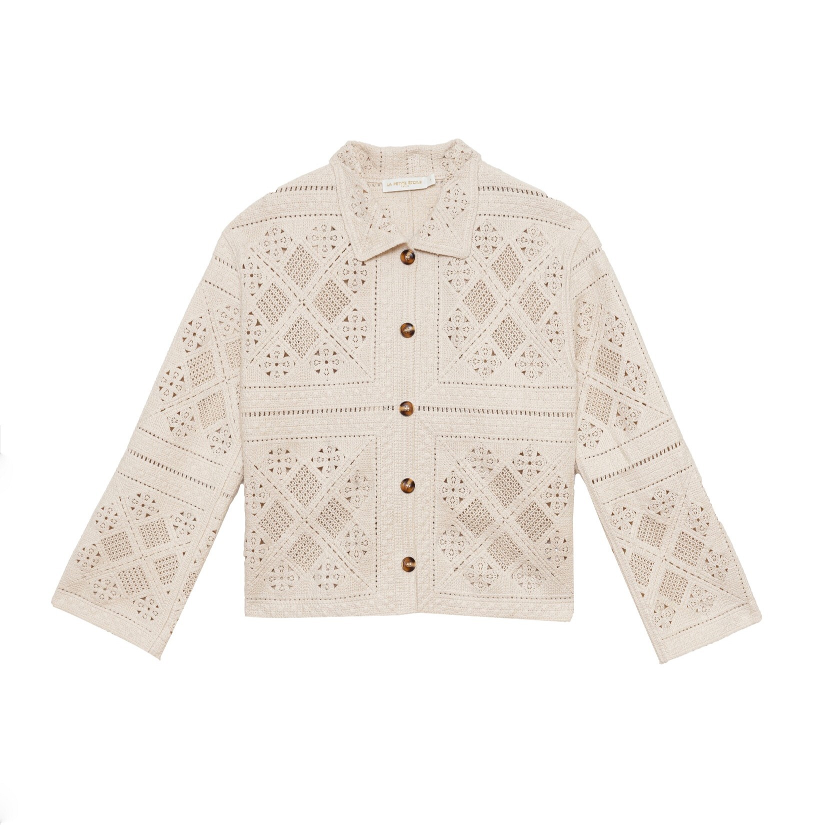 1LP0327-369 [LA PETITE ETOILE] Valia Jacket White #VALIA-V202613C0E/11-ECRU (EU)