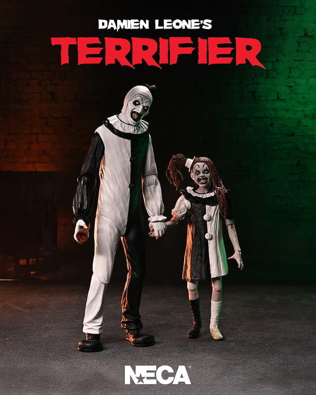 預購26/09 NECA 代理版 可動 7吋 劊樂小丑2 劊樂小丑&小丑女孩 套組