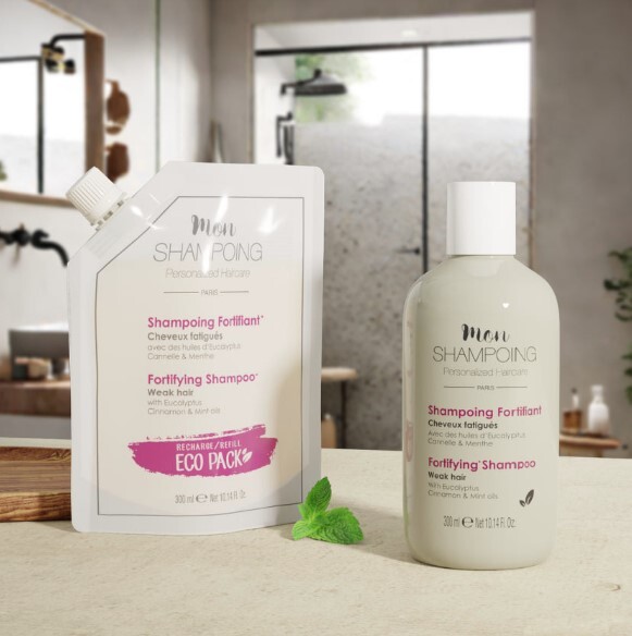 1MS0329-026 [MON SHAMPOING] Eco Pack - Refill - Natural Fortifying Anti Hair Loss Shampoo 300ml (EU)