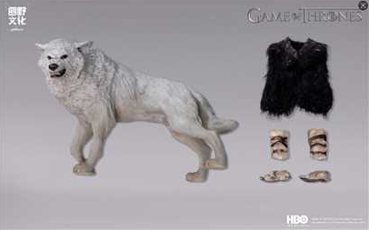 預購26/Q3 圓野文化 代理版 可動 冰與火之歌 瓊恩雪諾 Jon Snow 守夜人 白狼主 臨冬 配件包
