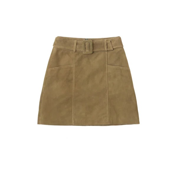 1LP0327-342 [LA PETITE ETOILE] Faustine - Short Skirt Green #FAUSTINE-F402521X1X/17-KAKI (EU)